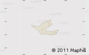 Shaded Relief Map of Muritiba, cropped outside