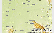 Physical Map of Palmas de M.a.