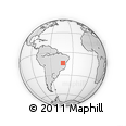 Outline Map of Palmas De M.a.