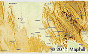 Physical 3D Map of Paramirim