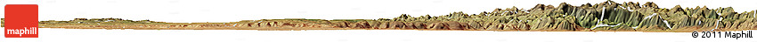 Satellite Horizon Map of Paramirim