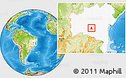 Physical Location Map of Paramirim, highlighted parent region