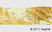 Physical Panoramic Map of Paramirim