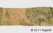 Satellite Panoramic Map of Paramirim
