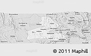Silver Style Panoramic Map of Paramirim