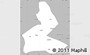 Gray Simple Map of Paramirim
