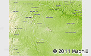 Physical 3D Map of Pedro Alexandre