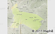Physical Map of Pilao Arcado, semi-desaturated