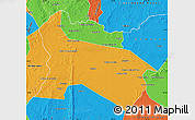 Political Map of Pilao Arcado