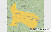 Savanna Style Map of Pilao Arcado
