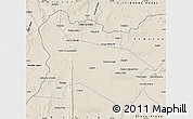 Shaded Relief Map of Pilao Arcado
