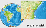Physical Location Map of Sapeacu