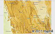 Physical 3D Map of Seabra