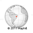 Outline Map of Seabra