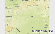 Physical Map of Sta Rita D Cassi