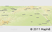 Physical Panoramic Map of Sta Rita D Cassi