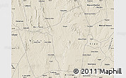 Shaded Relief Map of Tucano