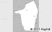 Gray Simple Map of Tucano