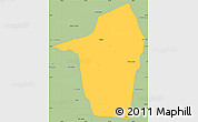 Savanna Style Simple Map of Tucano
