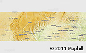 Physical Panoramic Map of Utinga