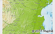 Physical Map of Valenca