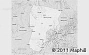 Silver Style 3D Map of Vitoria D Conqui