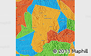 Political Map of Vitoria D Conqui