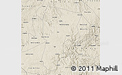 Shaded Relief Map of Vitoria D Conqui