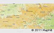 Physical Panoramic Map of Vitoria D Conqui