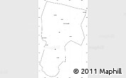 Blank Simple Map of Vitoria D Conqui, cropped outside