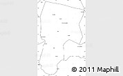 Blank Simple Map of Vitoria D Conqui