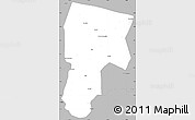 Gray Simple Map of Vitoria D Conqui