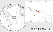 Blank Location Map of Granja
