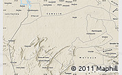 Shaded Relief Map of Granja