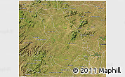 Satellite 3D Map of Quixeramobim