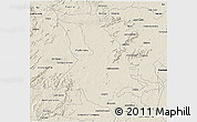 Shaded Relief 3D Map of Quixeramobim