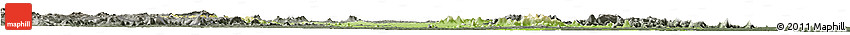Physical Horizon Map of Quixeramobim, darken, semi-desaturated