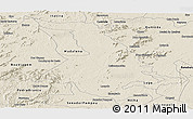 Shaded Relief Panoramic Map of Quixeramobim