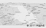 Silver Style Panoramic Map of Quixeramobim
