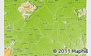 Physical Map of Sobral