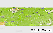 Physical Panoramic Map of Sobral