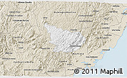 Classic Style 3D Map of Alfredo Chaves