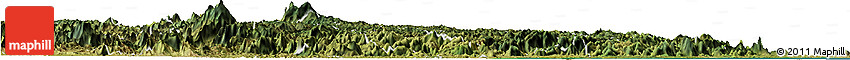 Satellite Horizon Map of Alfredo Chaves