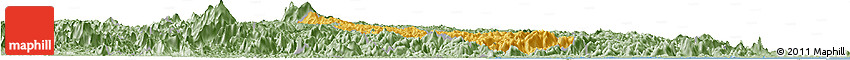Savanna Style Horizon Map of Alfredo Chaves