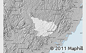 Gray Map of Alfredo Chaves