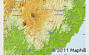 Physical Map of Alfredo Chaves