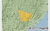 Savanna Style Map of Alfredo Chaves
