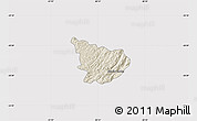 Shaded Relief Map of Alfredo Chaves, cropped outside