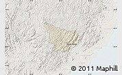 Shaded Relief Map of Alfredo Chaves, lighten