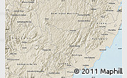Shaded Relief Map of Alfredo Chaves